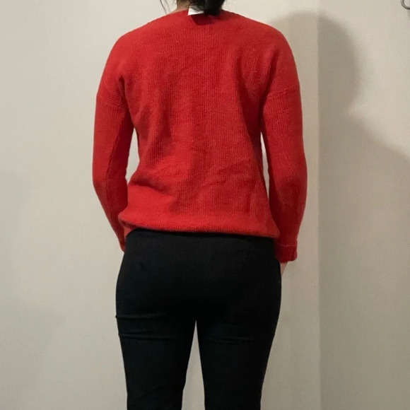🌹 NWT Red Knit Elegance from  Banana Republic Woman’s Size Small🌹 - Picture 4 of 10